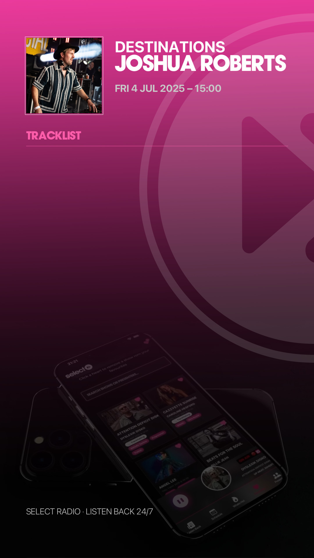 Tracklist Story Preview