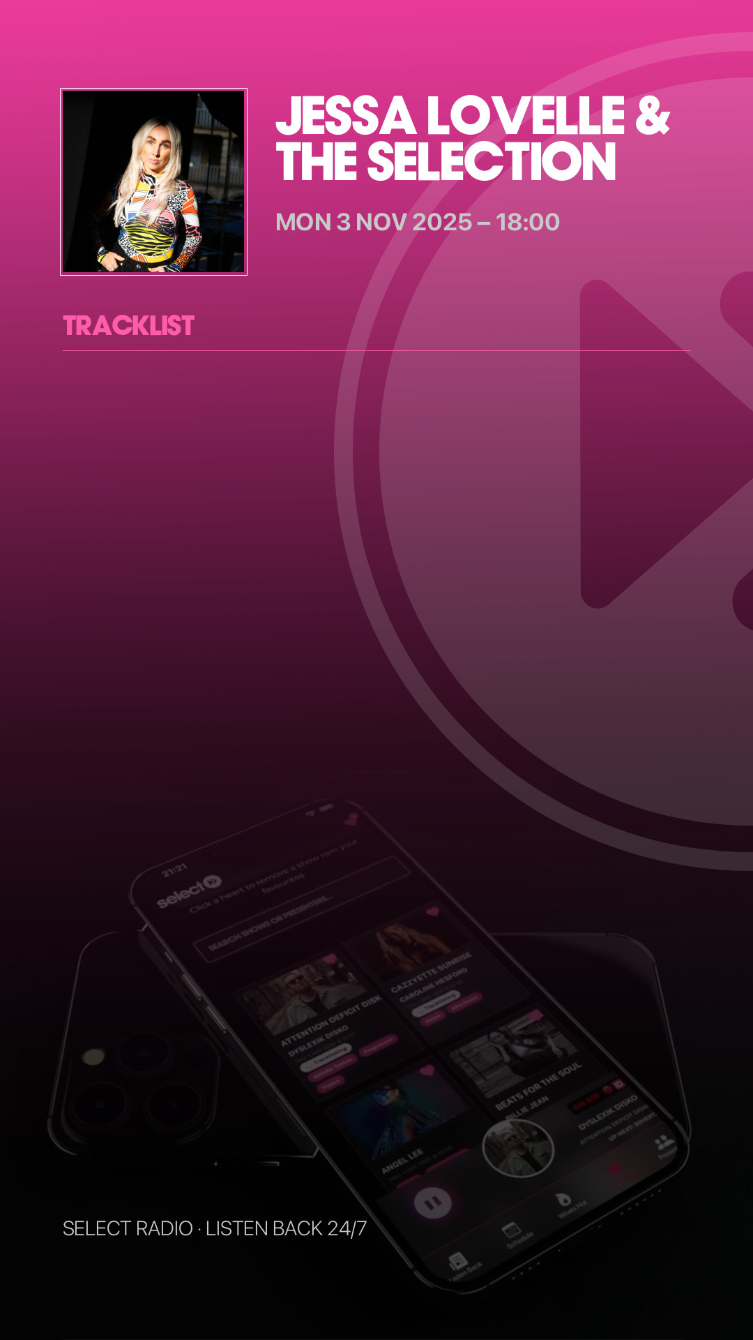 Tracklist Story Preview