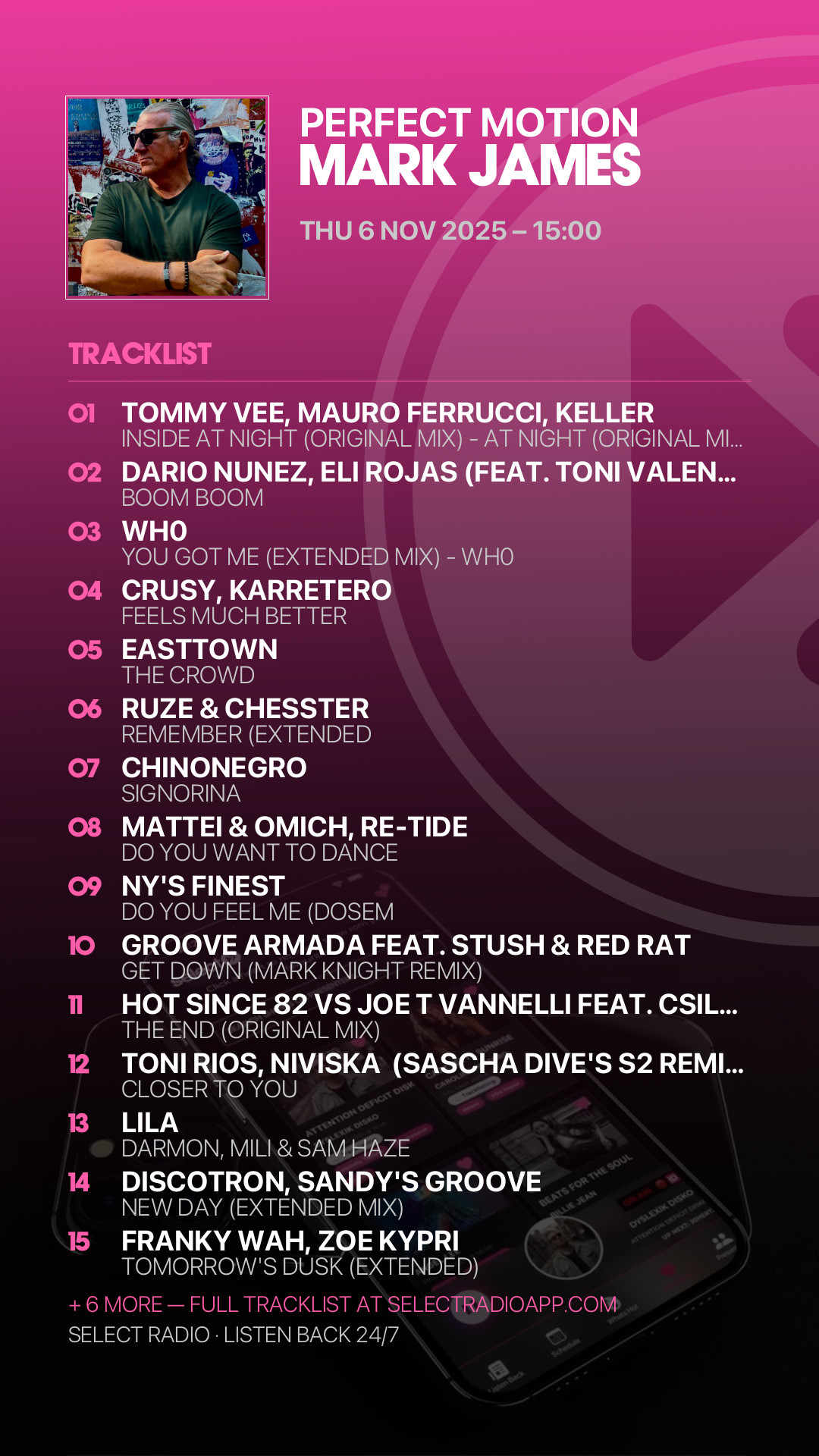 Tracklist Story Preview