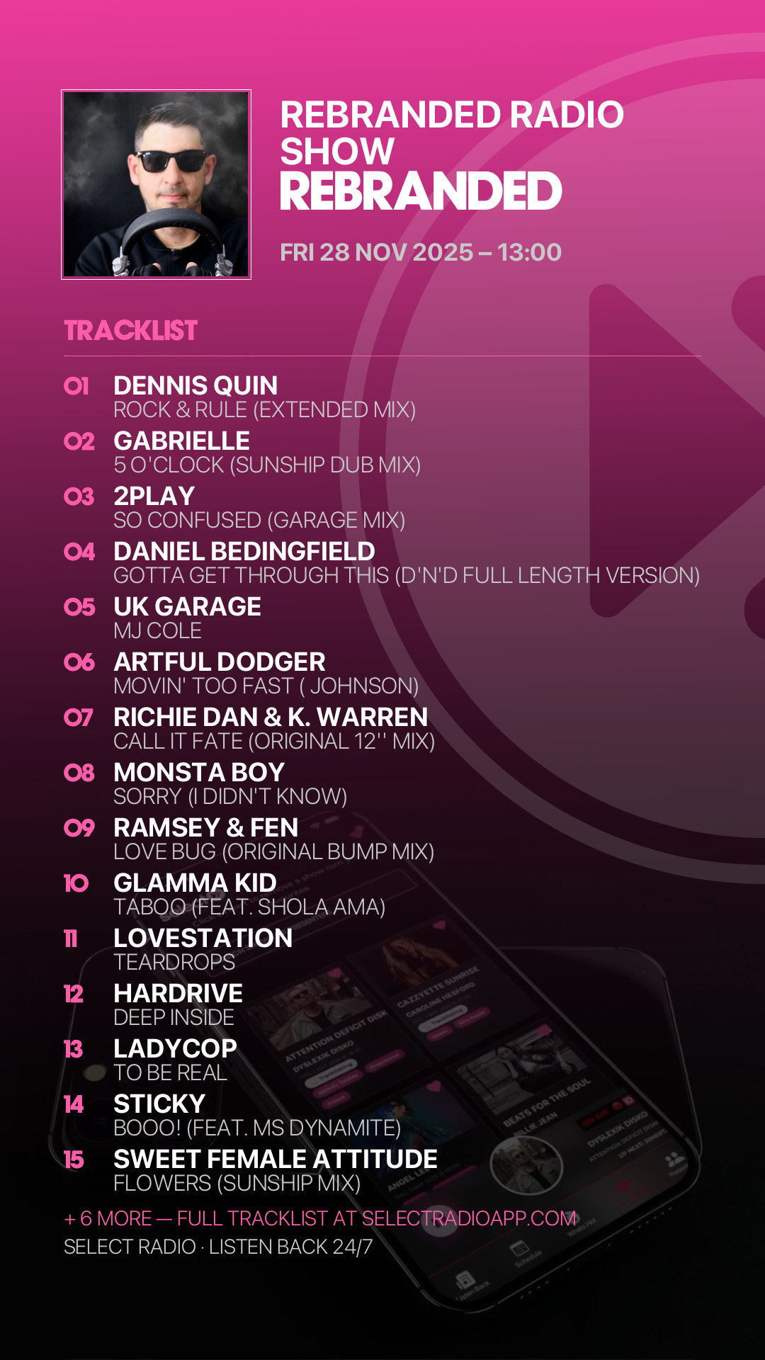 Tracklist Story Preview