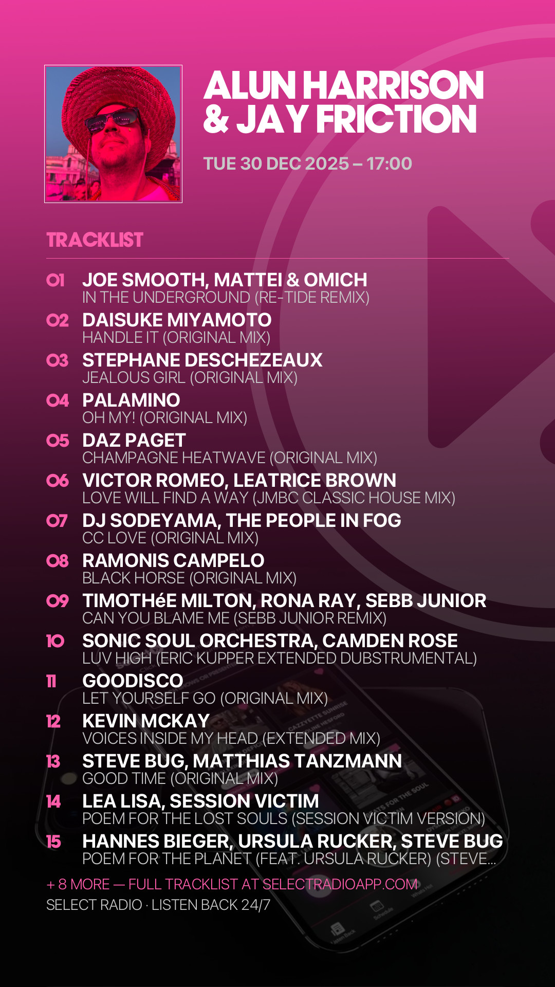Tracklist Story Preview