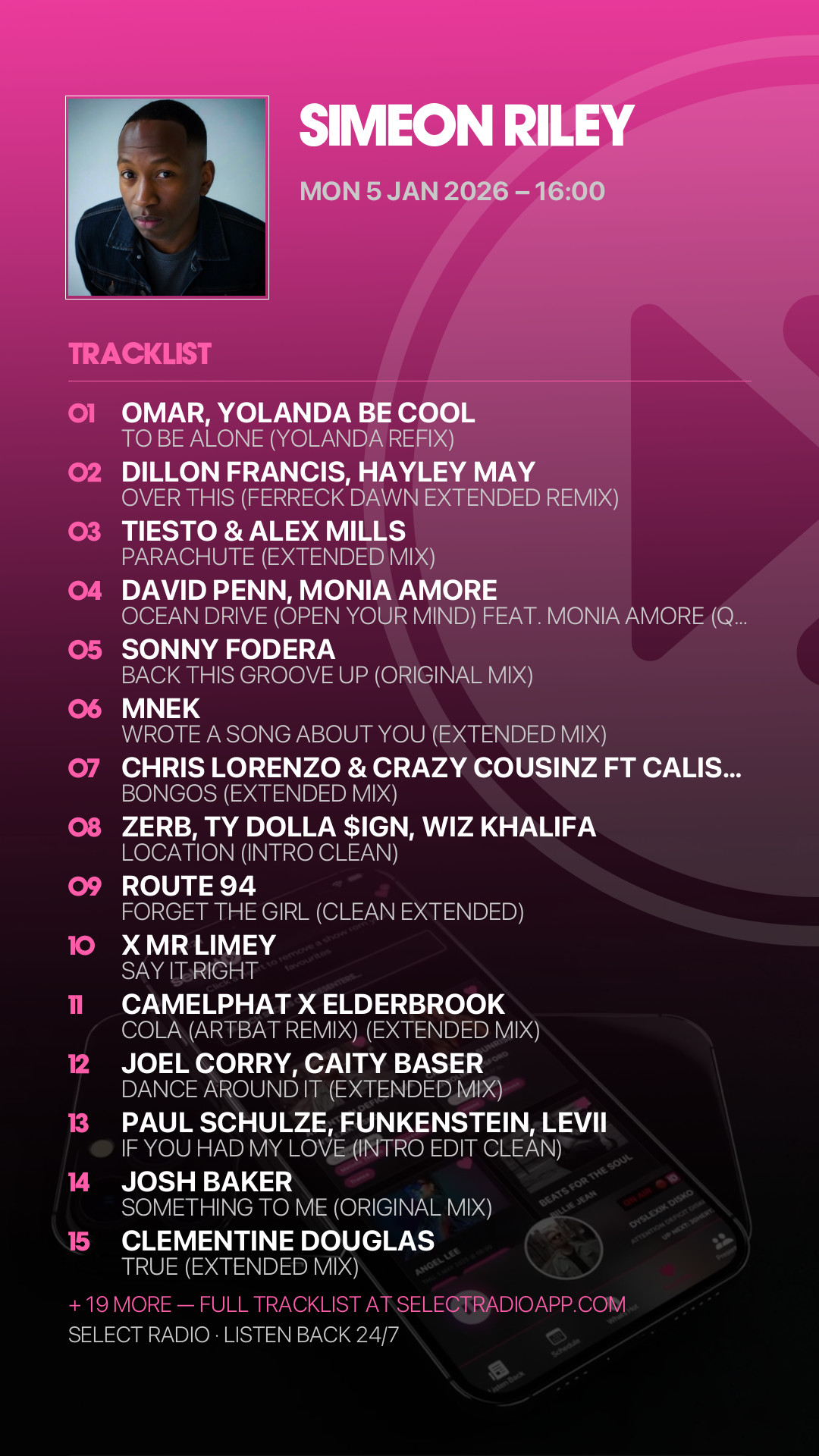 Tracklist Story Preview