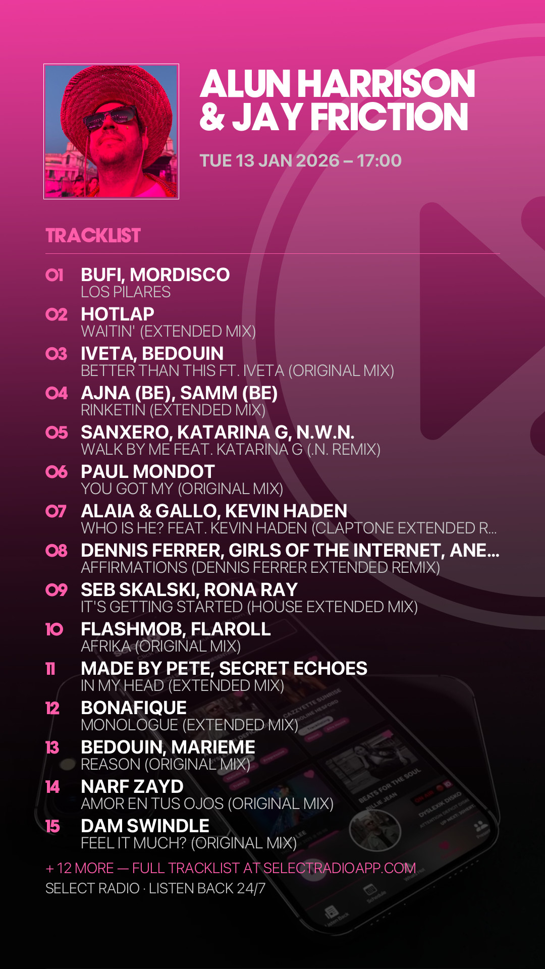 Tracklist Story Preview