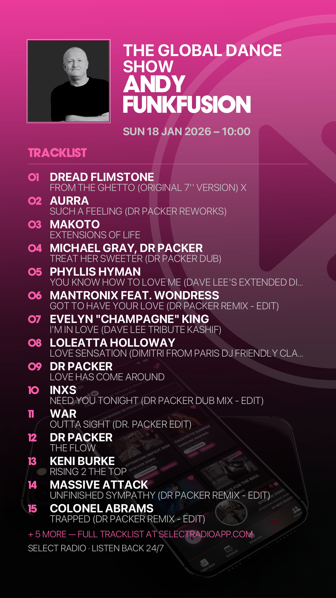Tracklist Story Preview