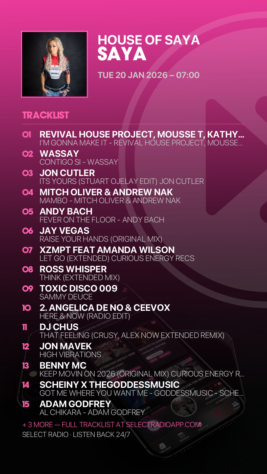 Tracklist Story Preview