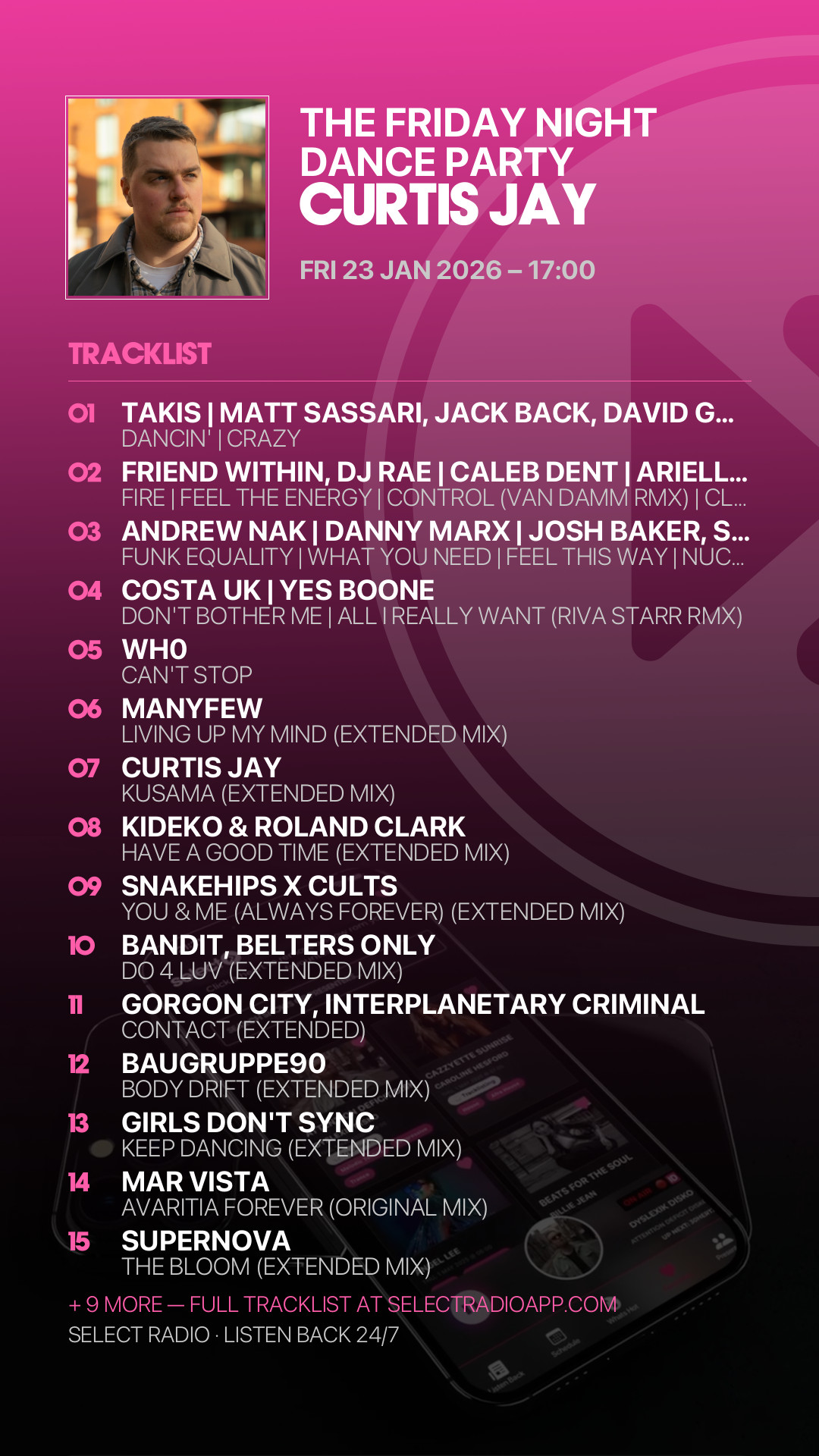 Tracklist Story Preview