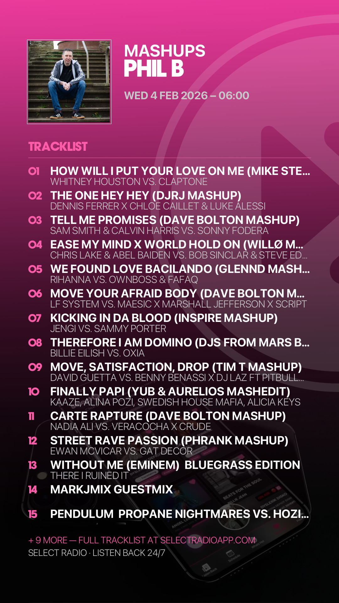 Tracklist Story Preview