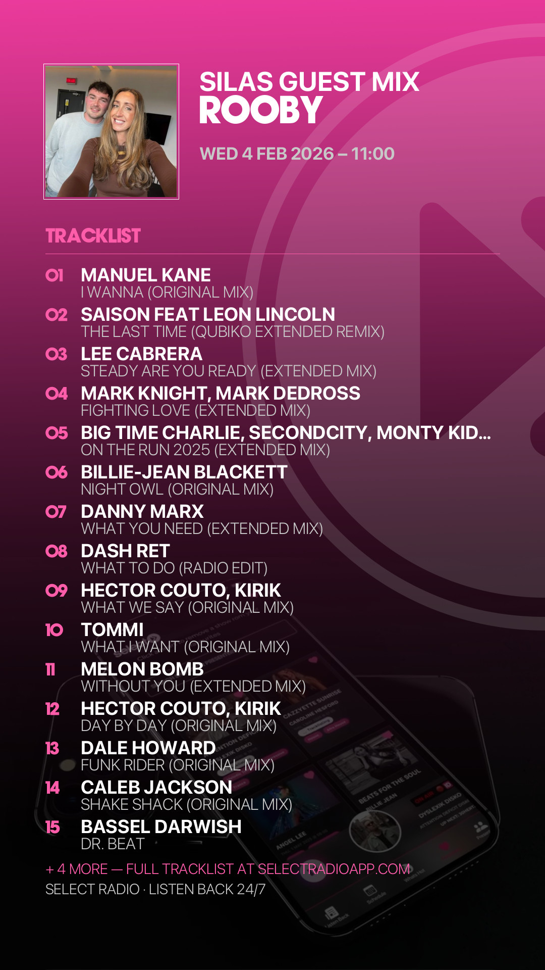 Tracklist Story Preview