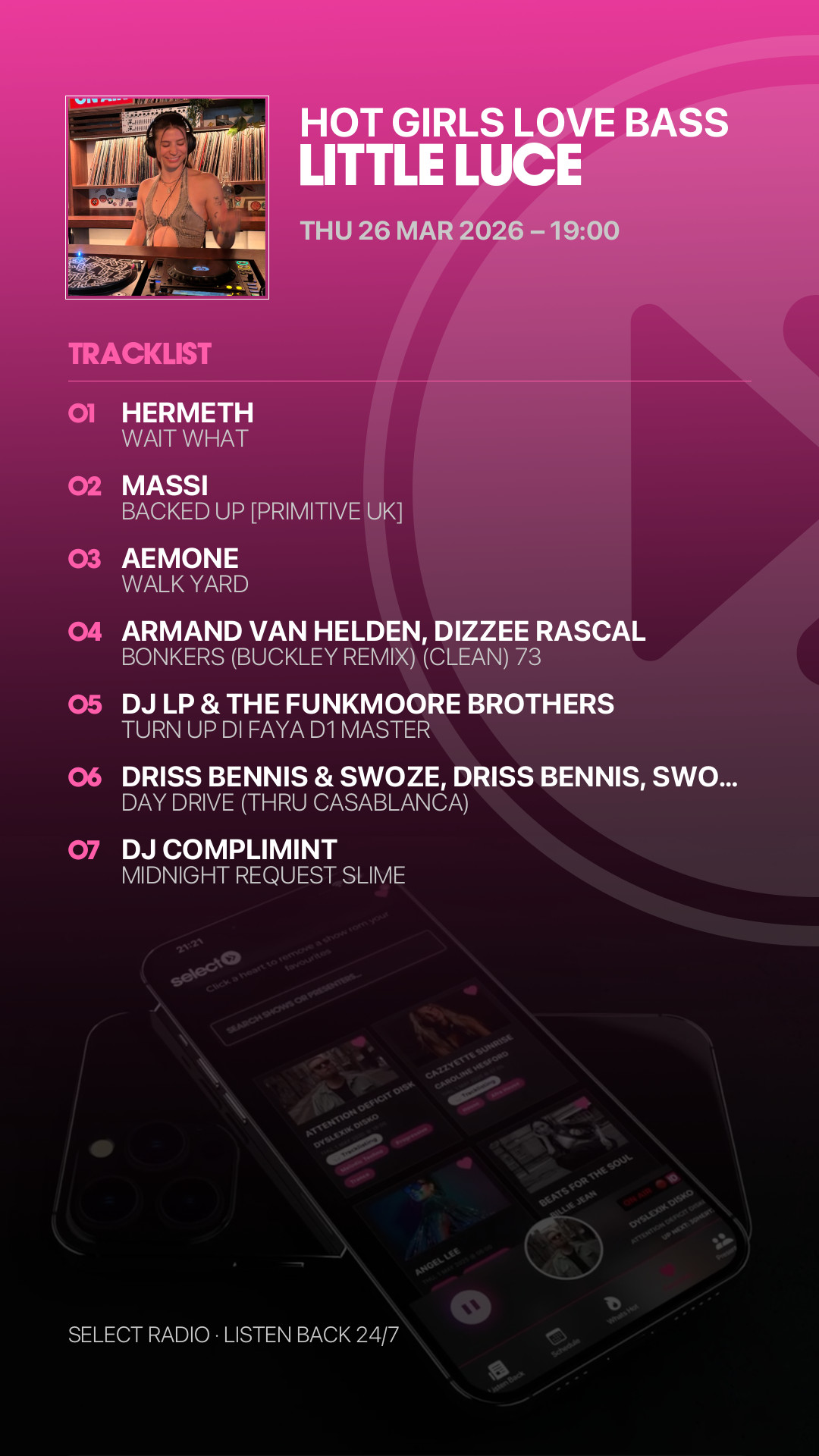 Tracklist Story Preview