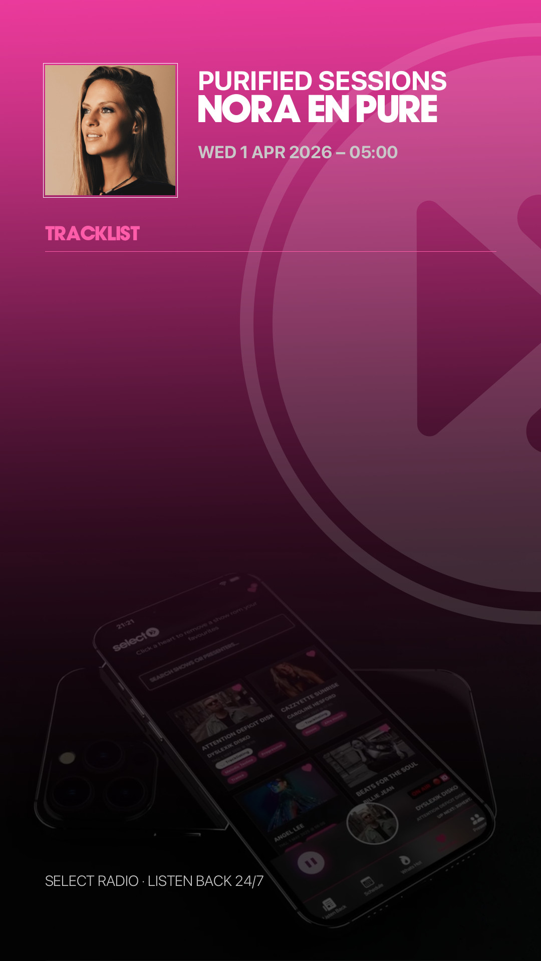 Tracklist Story Preview