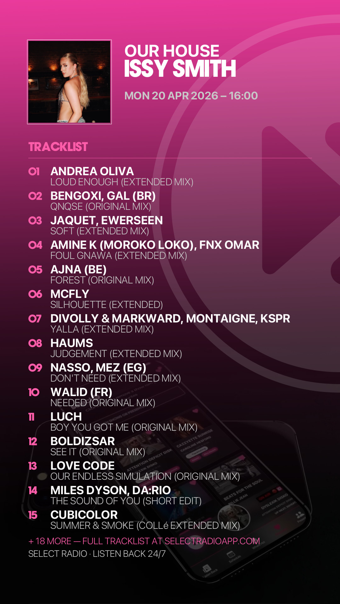 Tracklist Story Preview