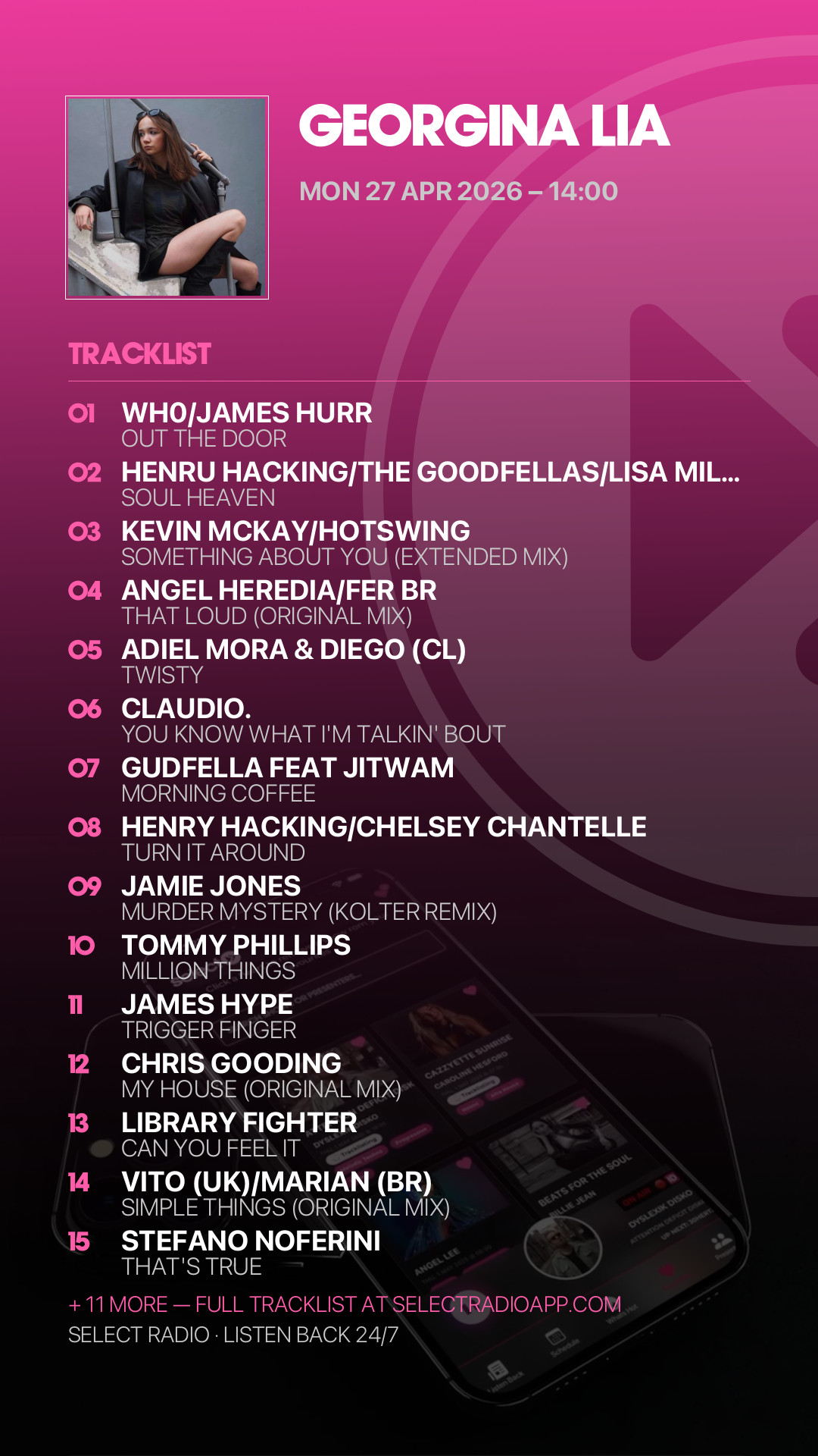 Tracklist Story Preview