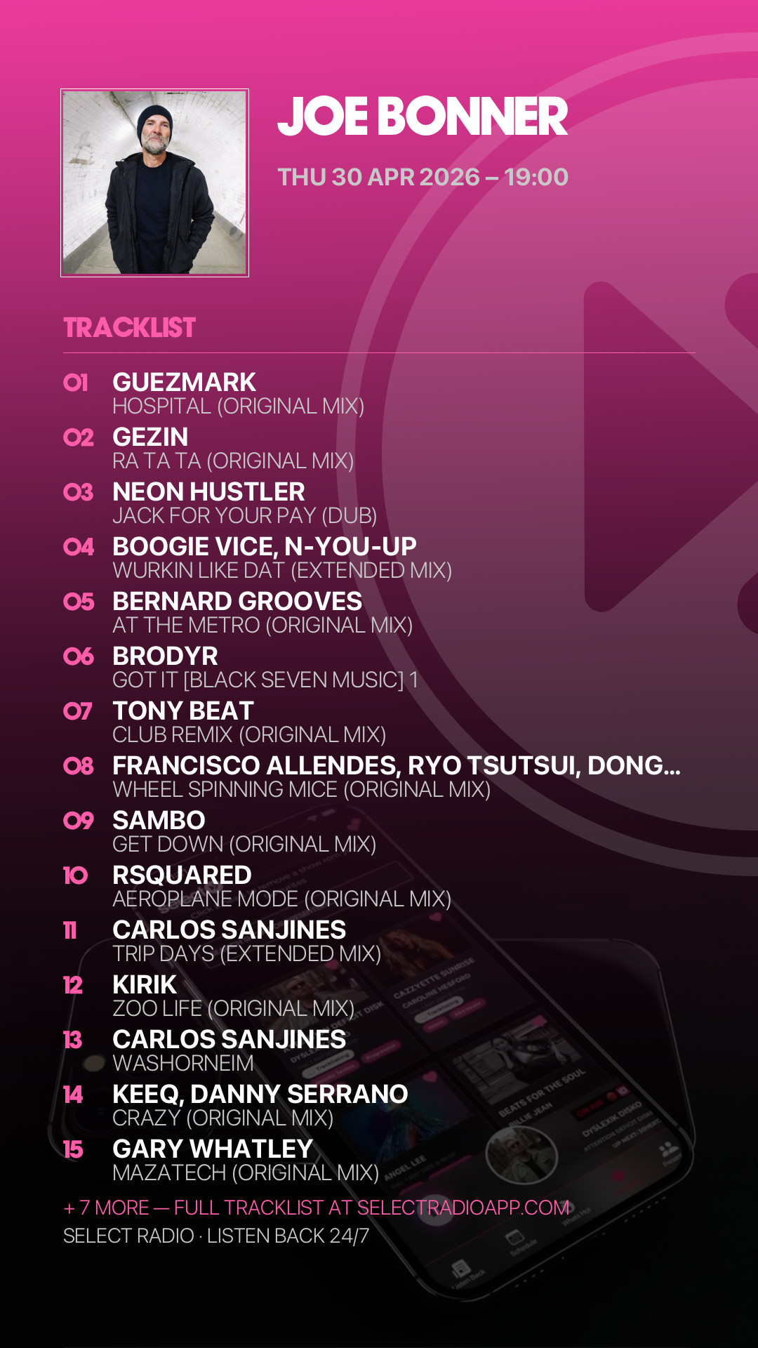 Tracklist Story Preview
