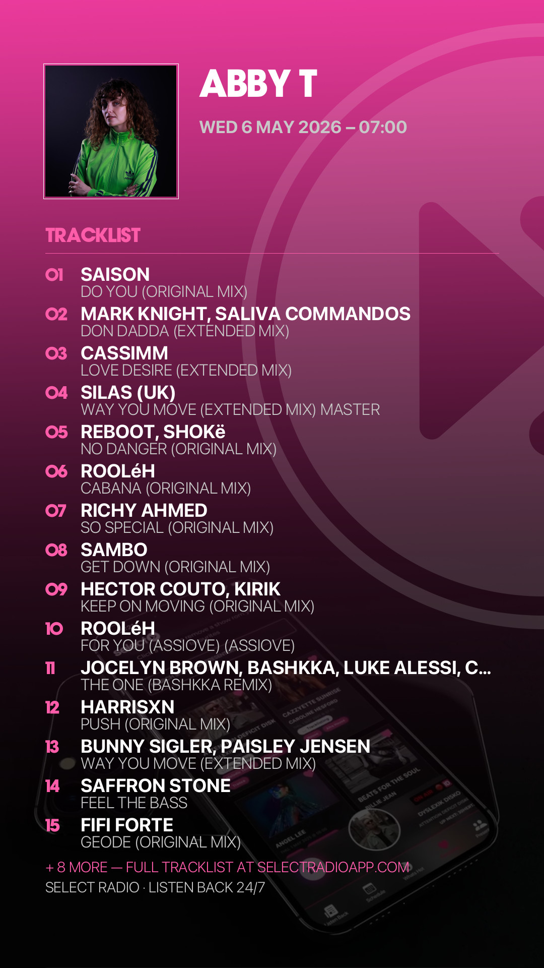 Tracklist Story Preview