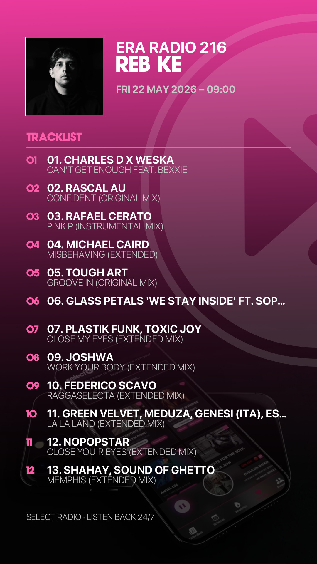 Tracklist Story Preview