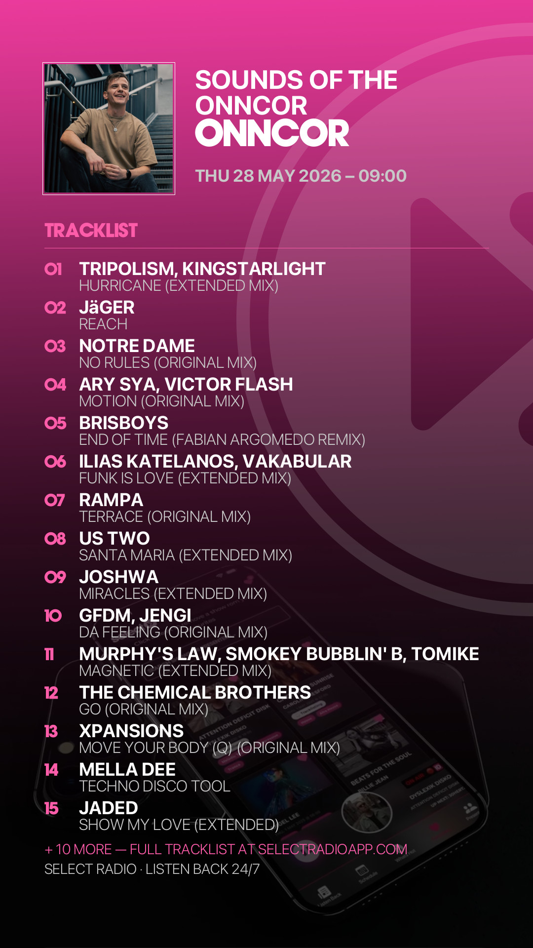 Tracklist Story Preview