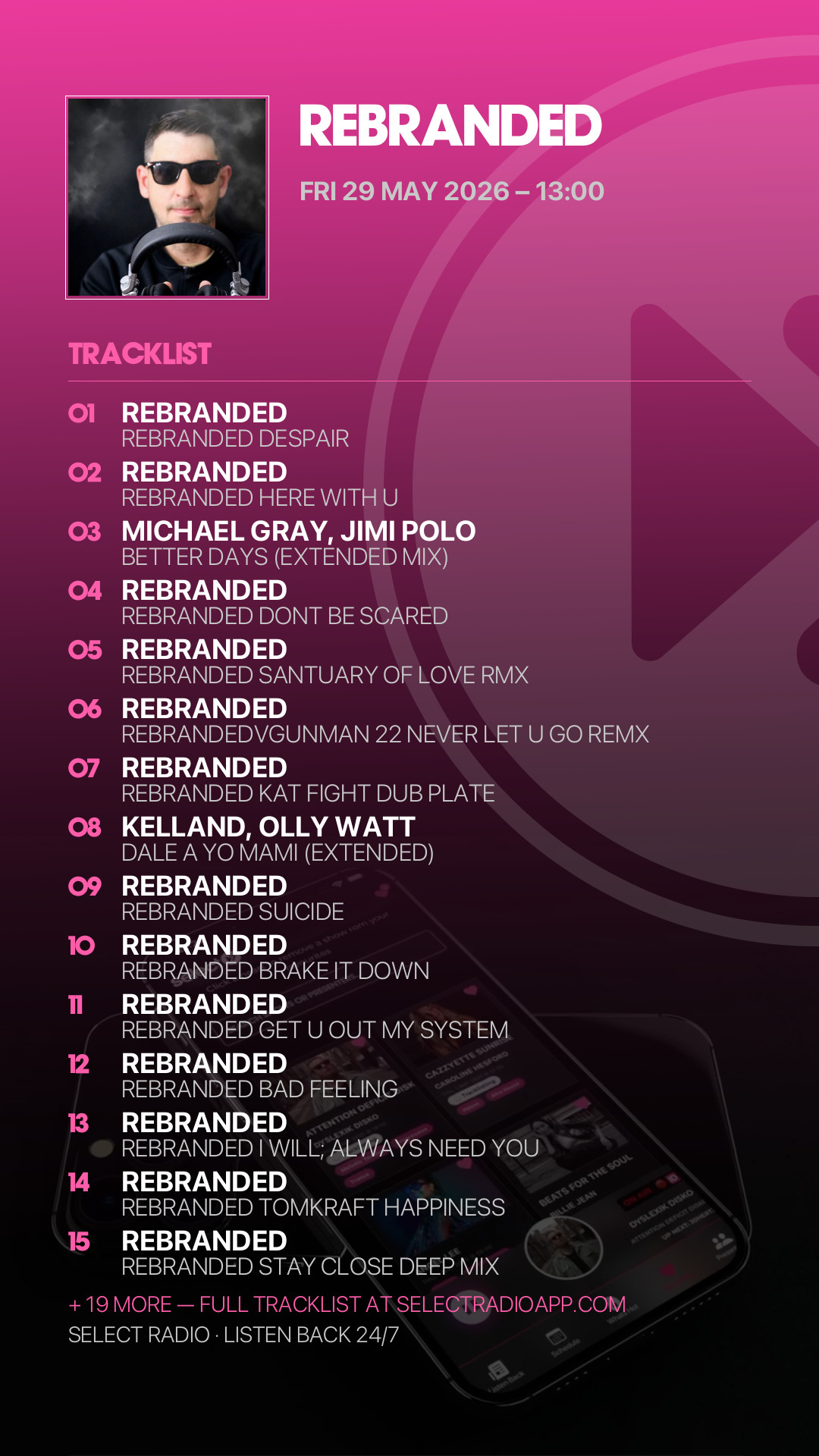 Tracklist Story Preview