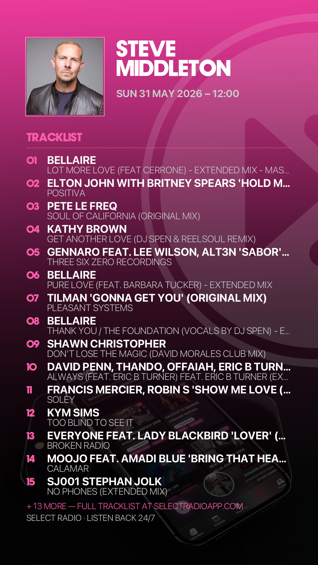 Tracklist Story Preview
