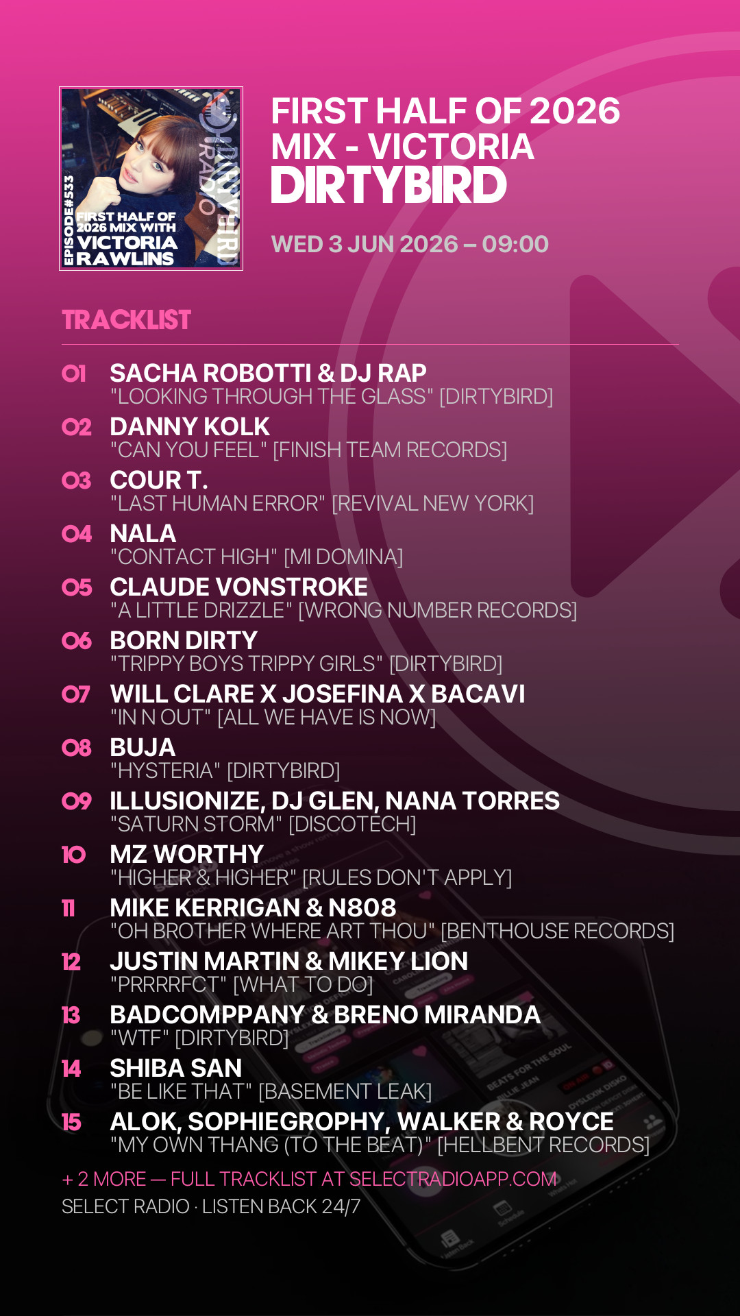 Tracklist Story Preview