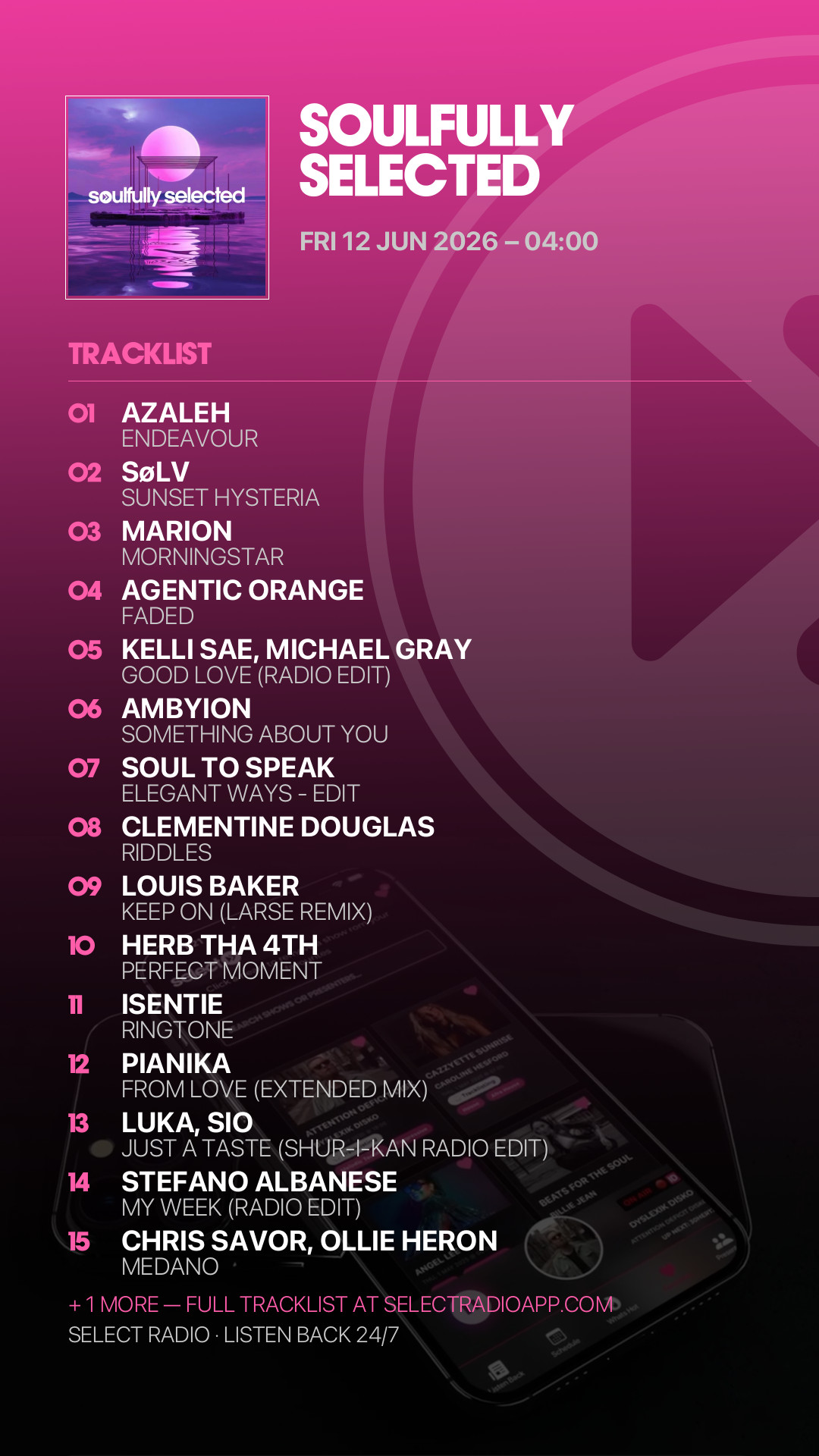 Tracklist Story Preview