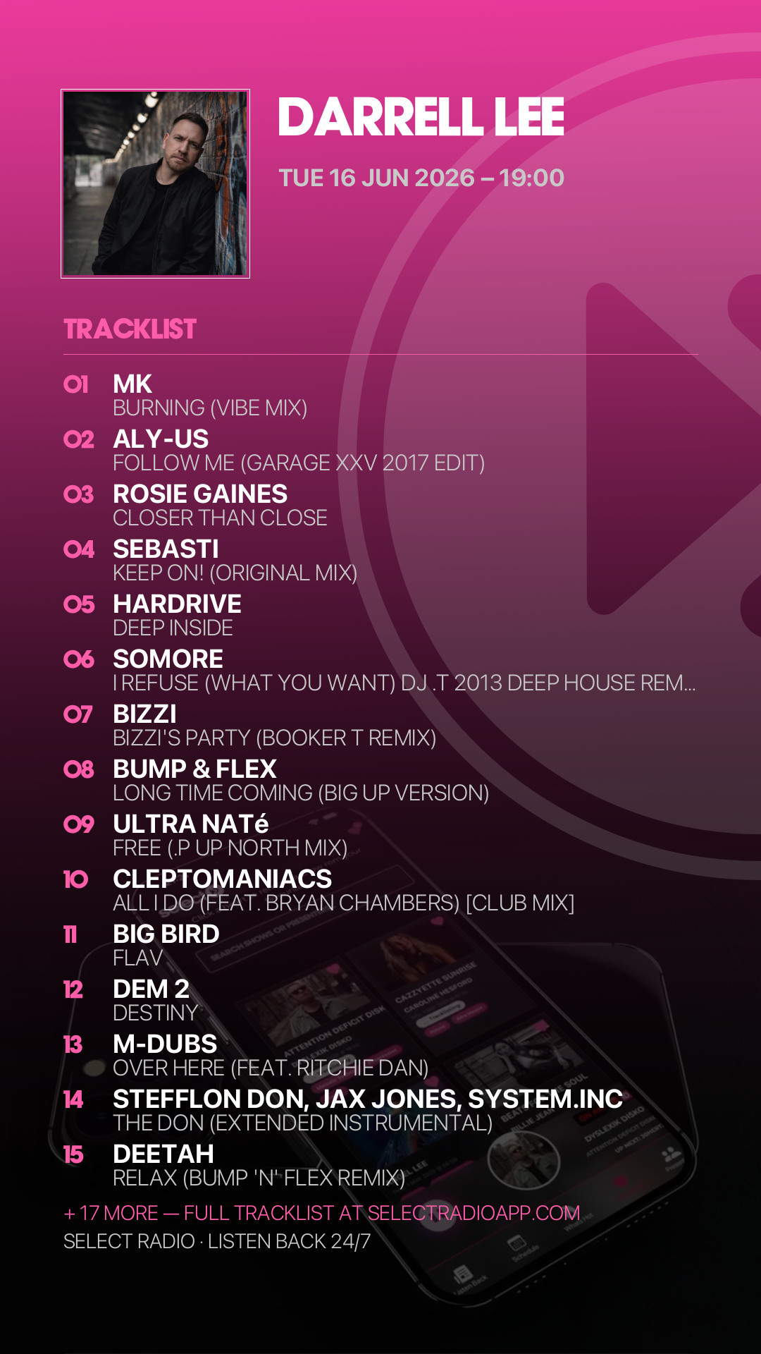 Tracklist Story Preview