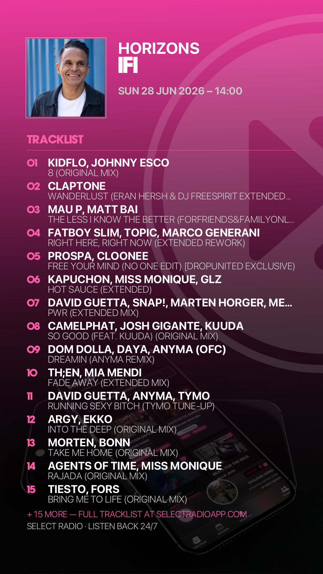 Tracklist Story Preview