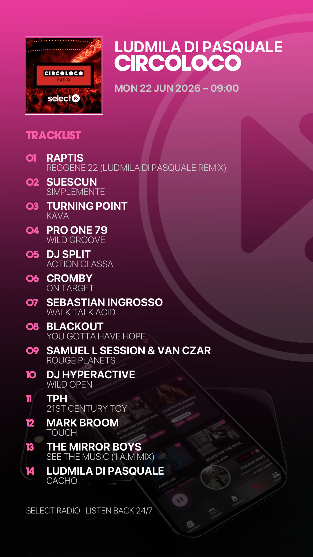 Tracklist Story Preview