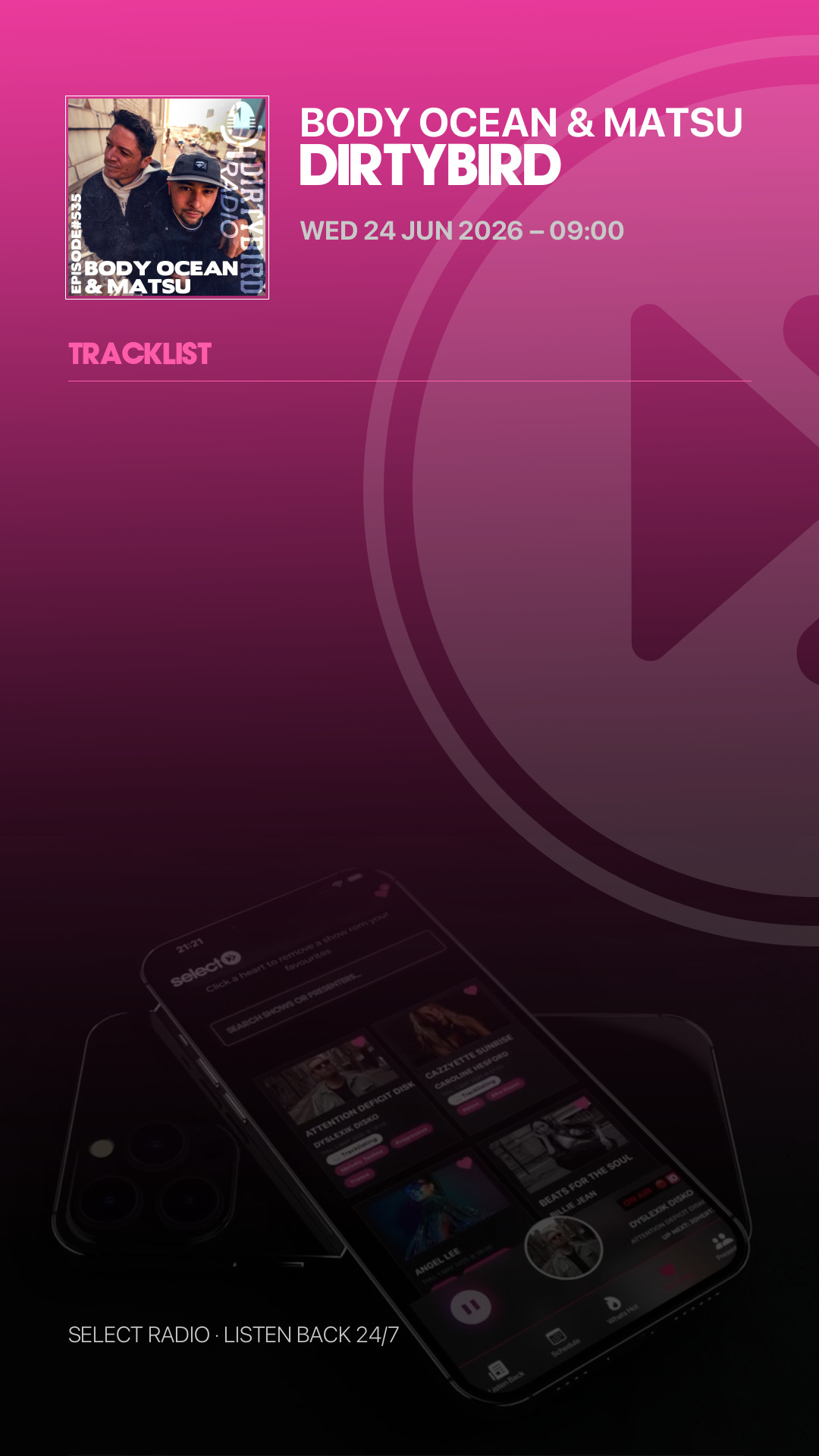 Tracklist Story Preview
