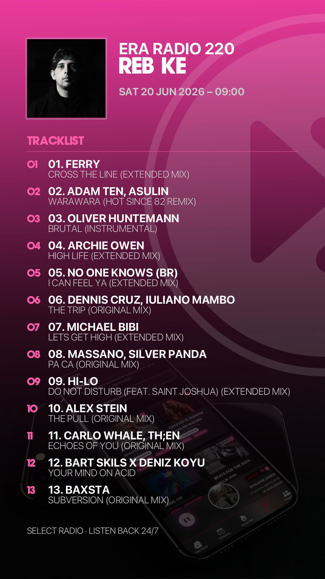 Tracklist Story Preview