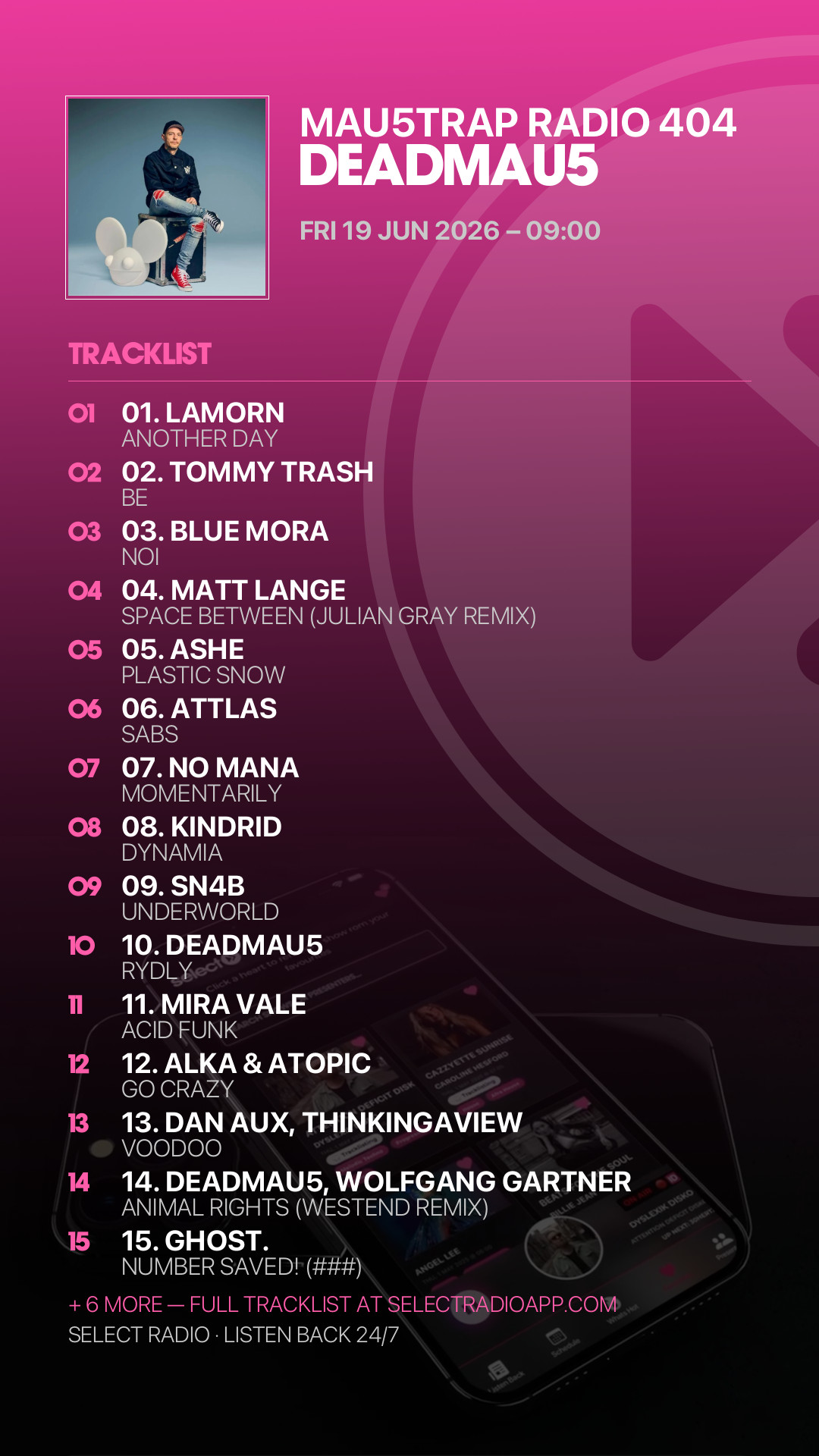 Tracklist Story Preview