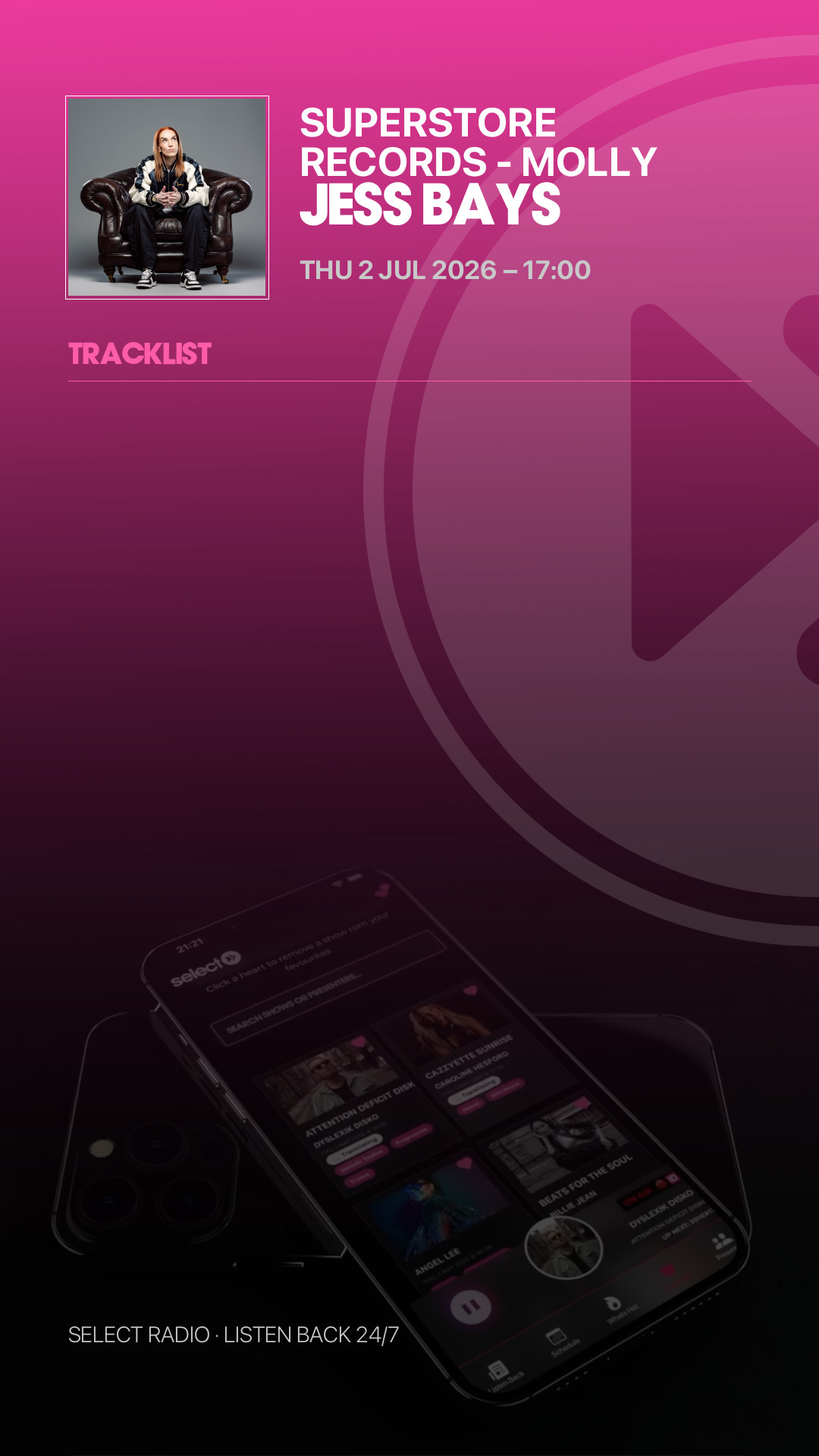 Tracklist Story Preview