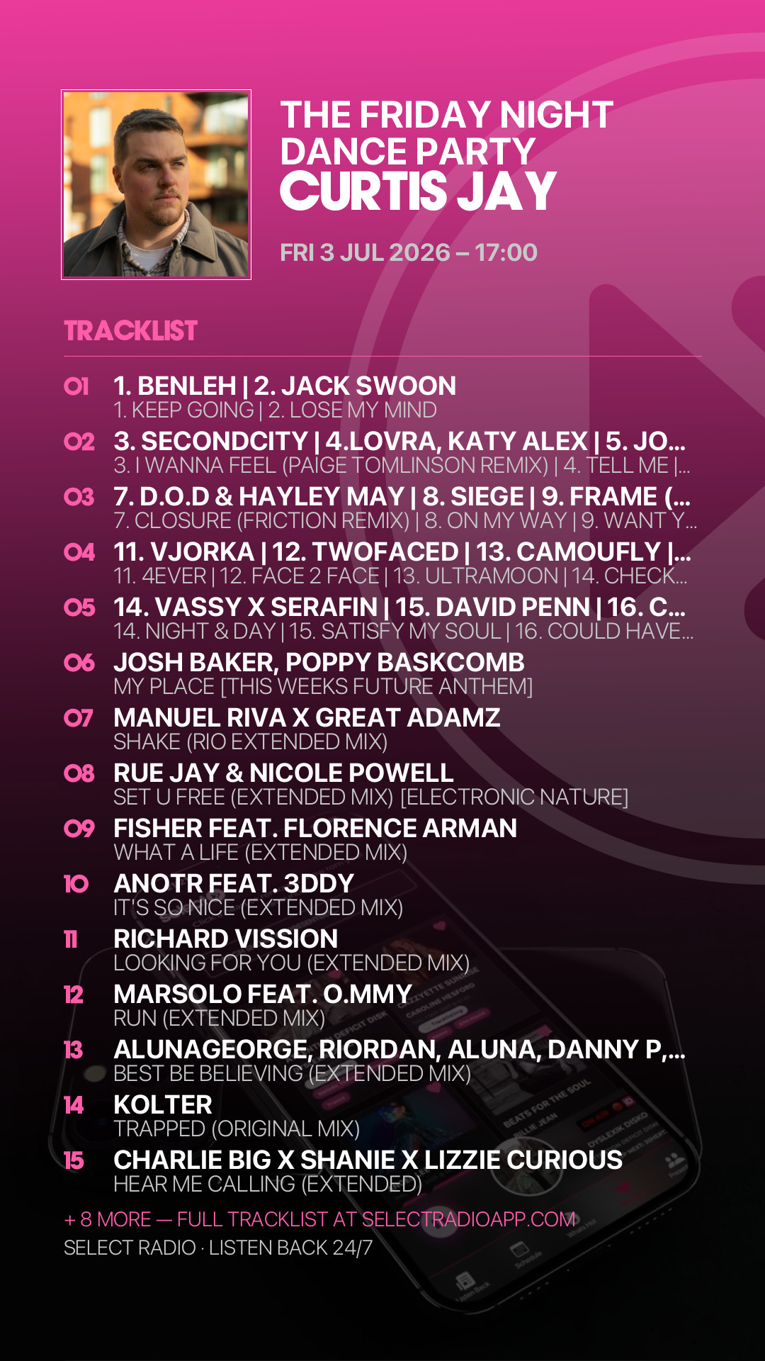 Tracklist Story Preview