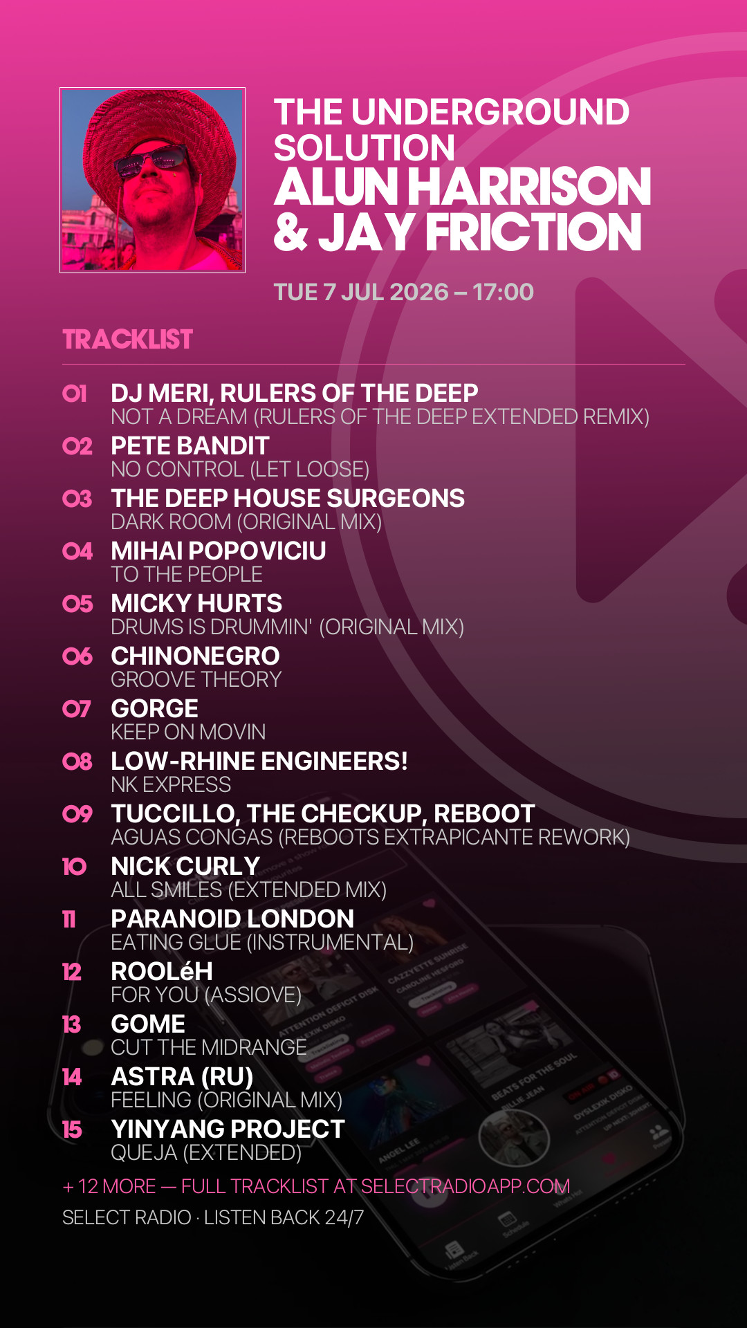 Tracklist Story Preview