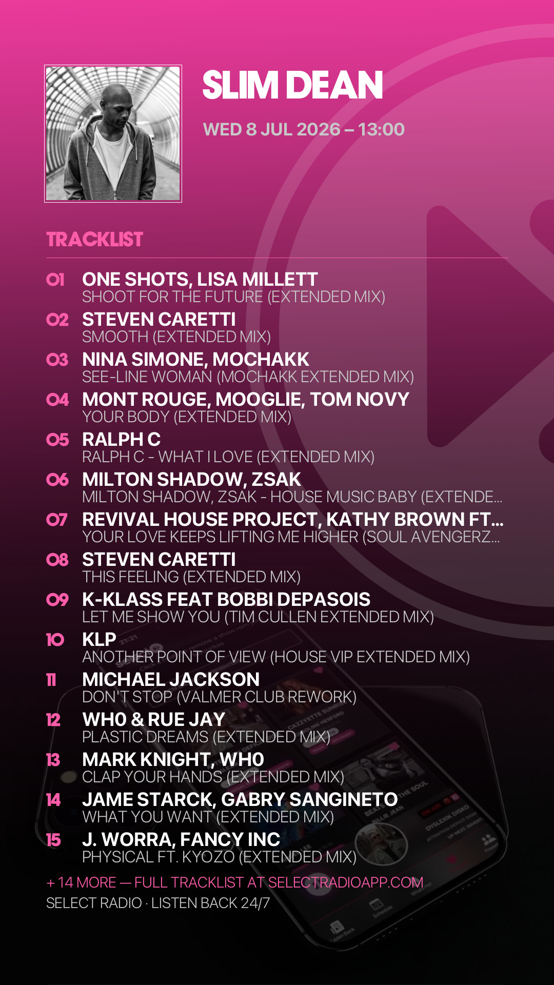 Tracklist Story Preview