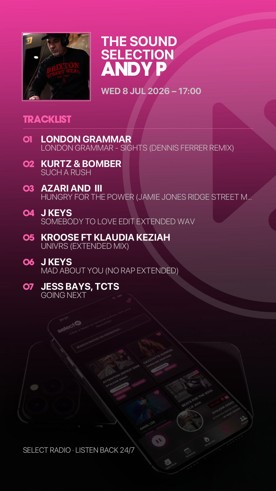 Tracklist Story Preview