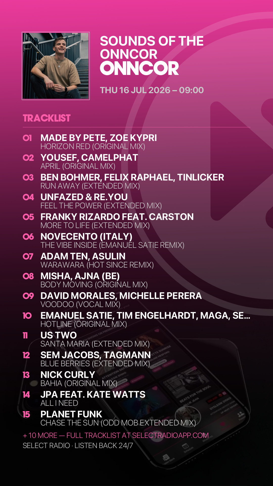 Tracklist Story Preview