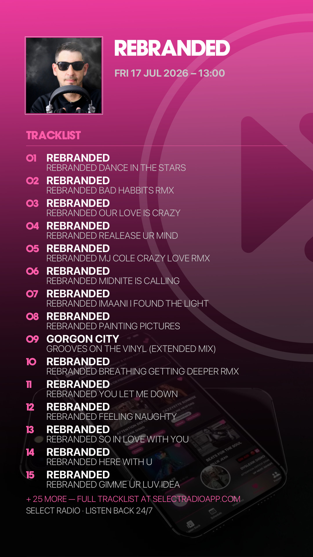 Tracklist Story Preview