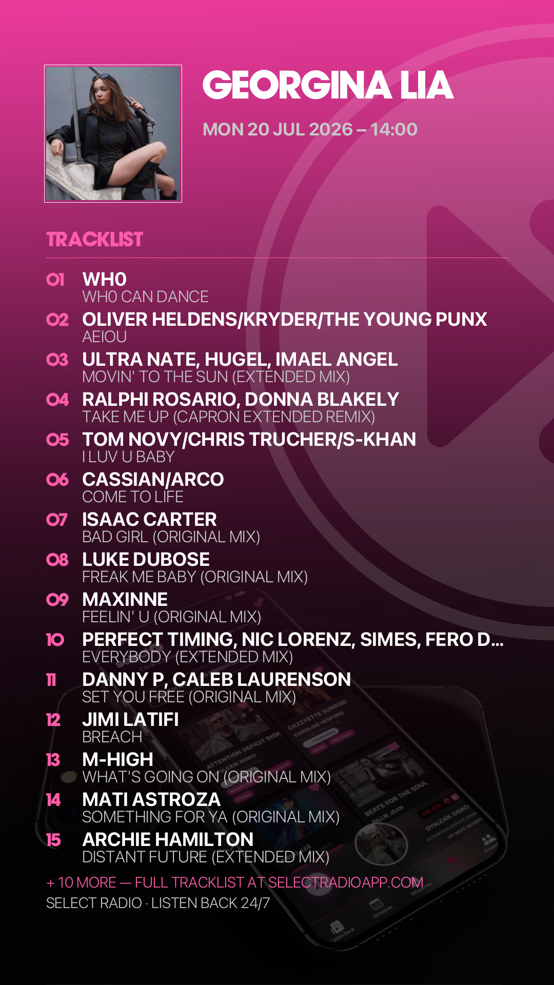 Tracklist Story Preview
