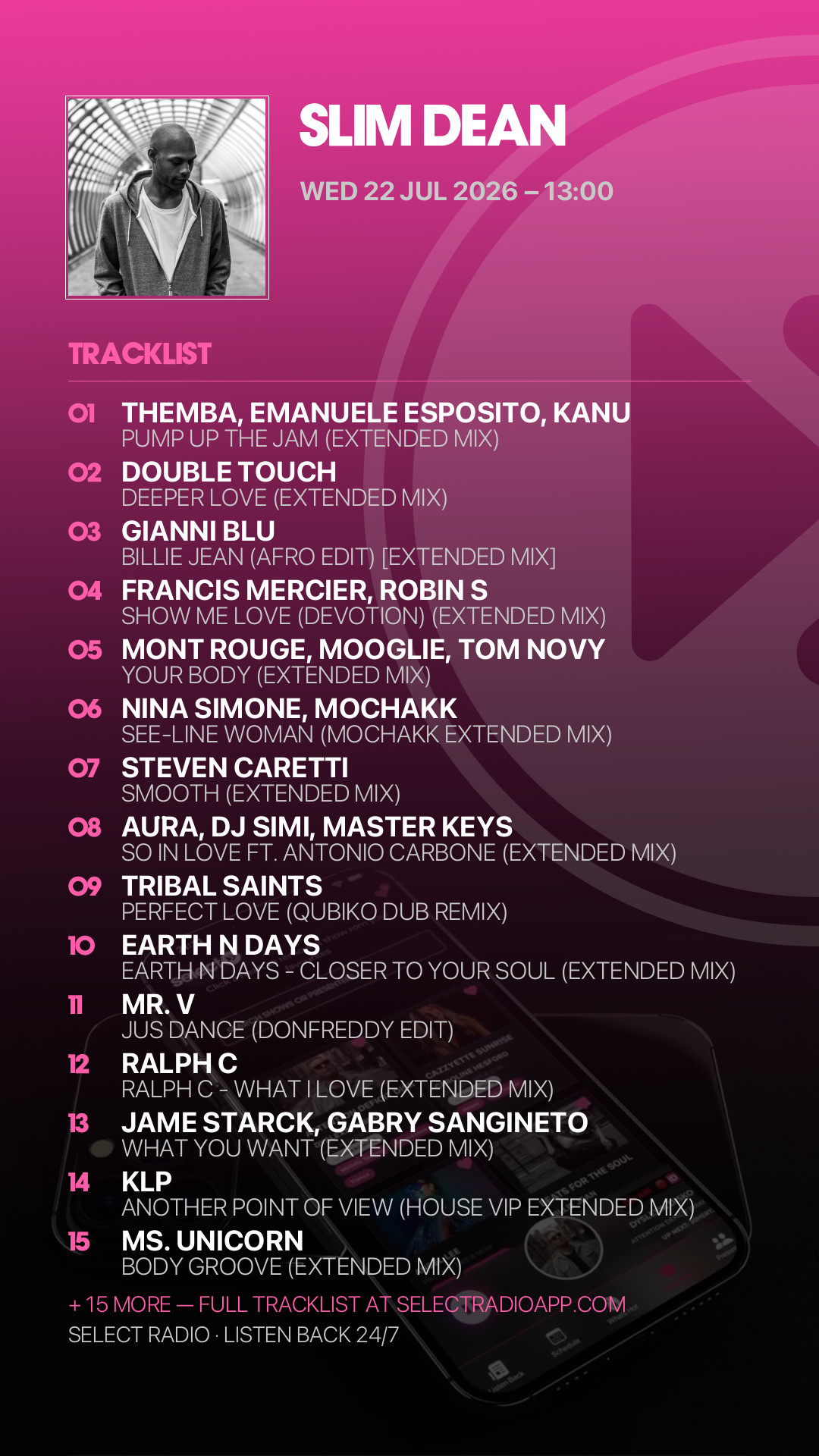 Tracklist Story Preview