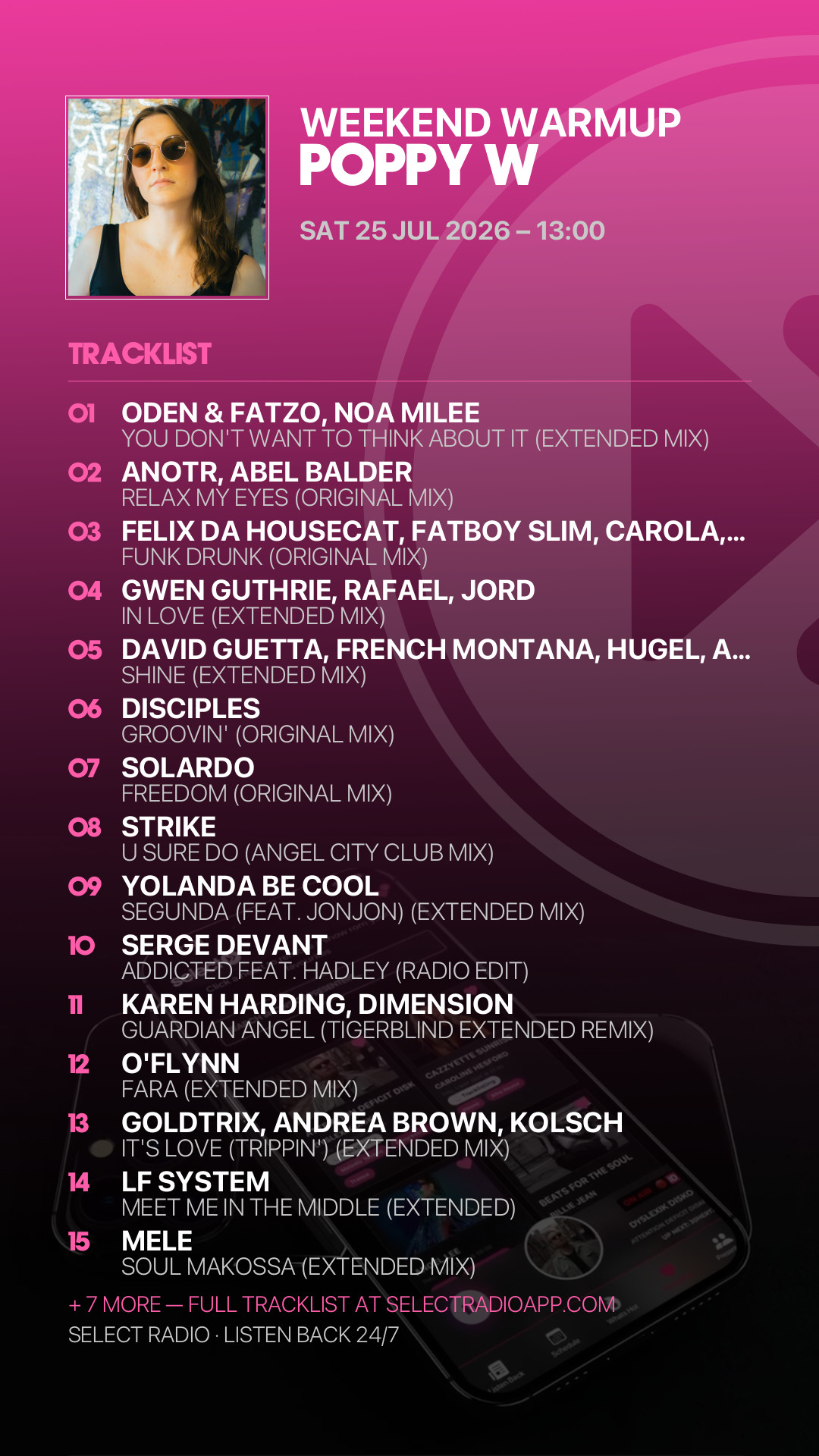 Tracklist Story Preview