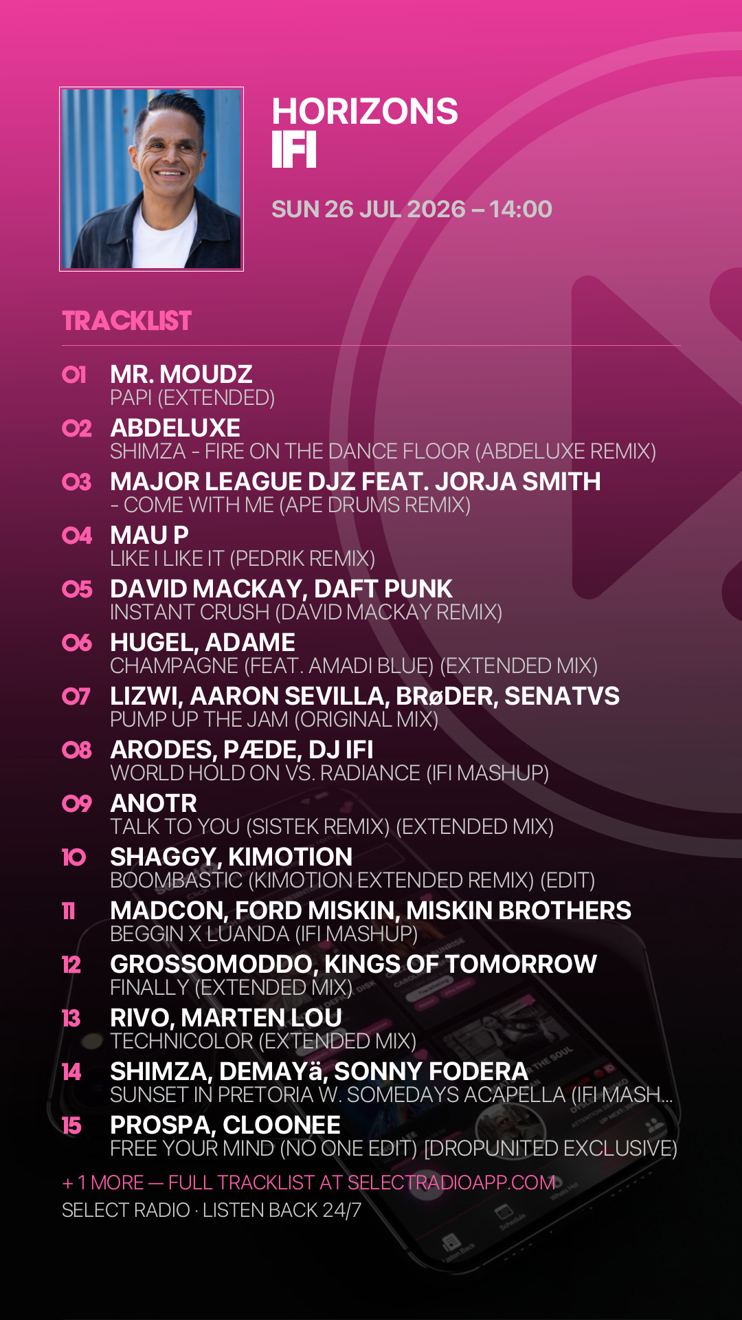 Tracklist Story Preview