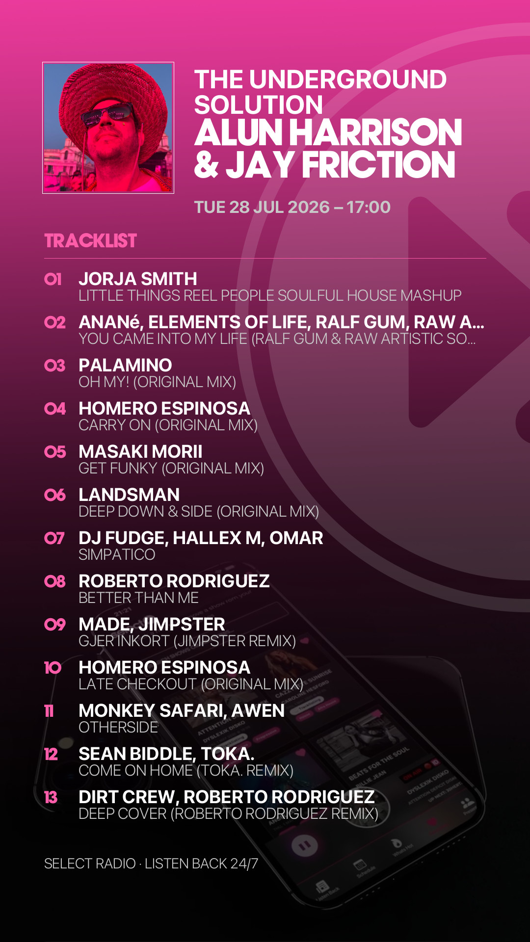 Tracklist Story Preview