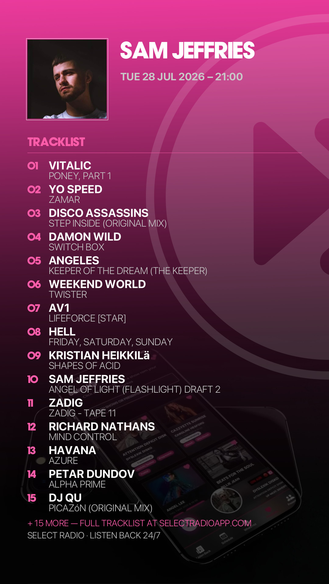 Tracklist Story Preview