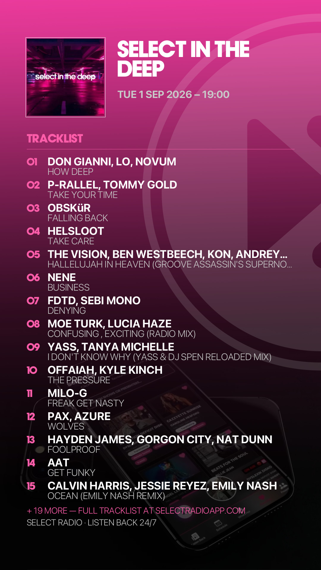 Tracklist Story Preview