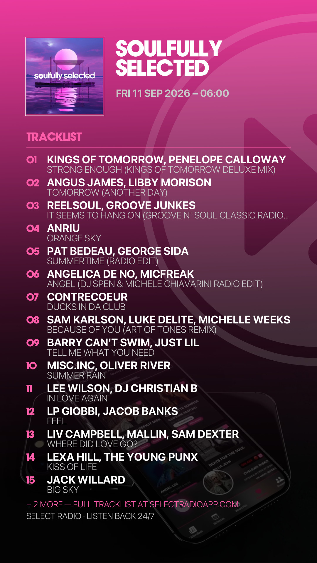 Tracklist Story Preview