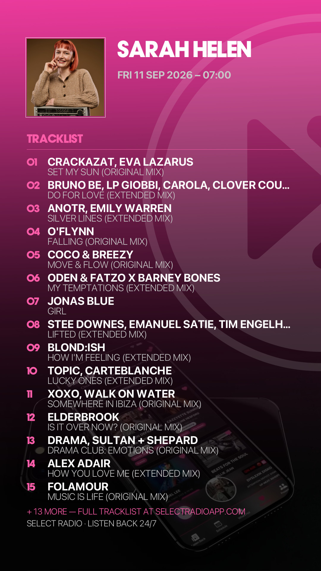 Tracklist Story Preview