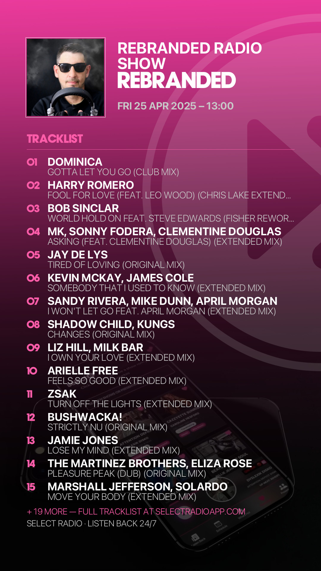 Tracklist Story Preview