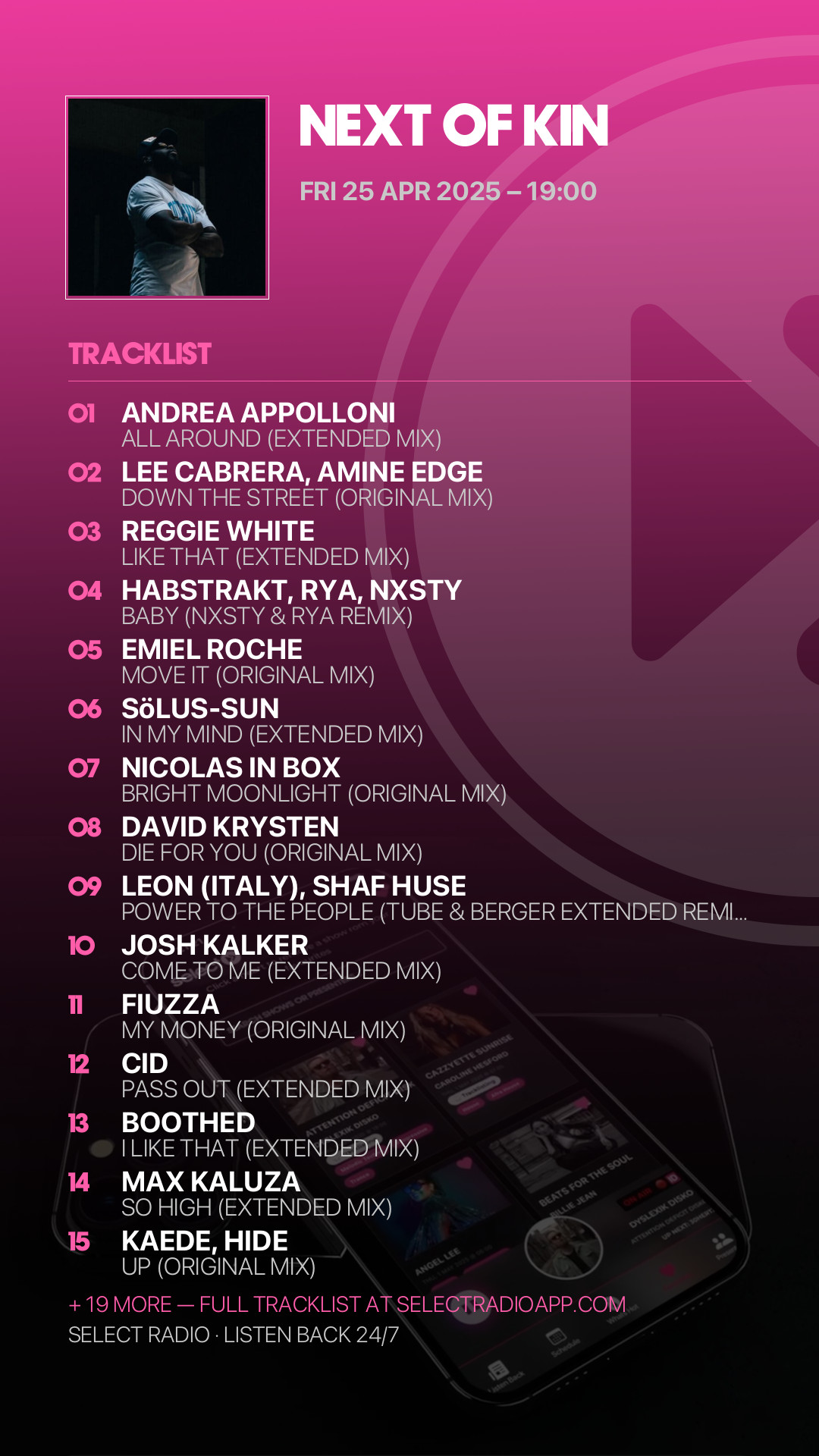 Tracklist Story Preview