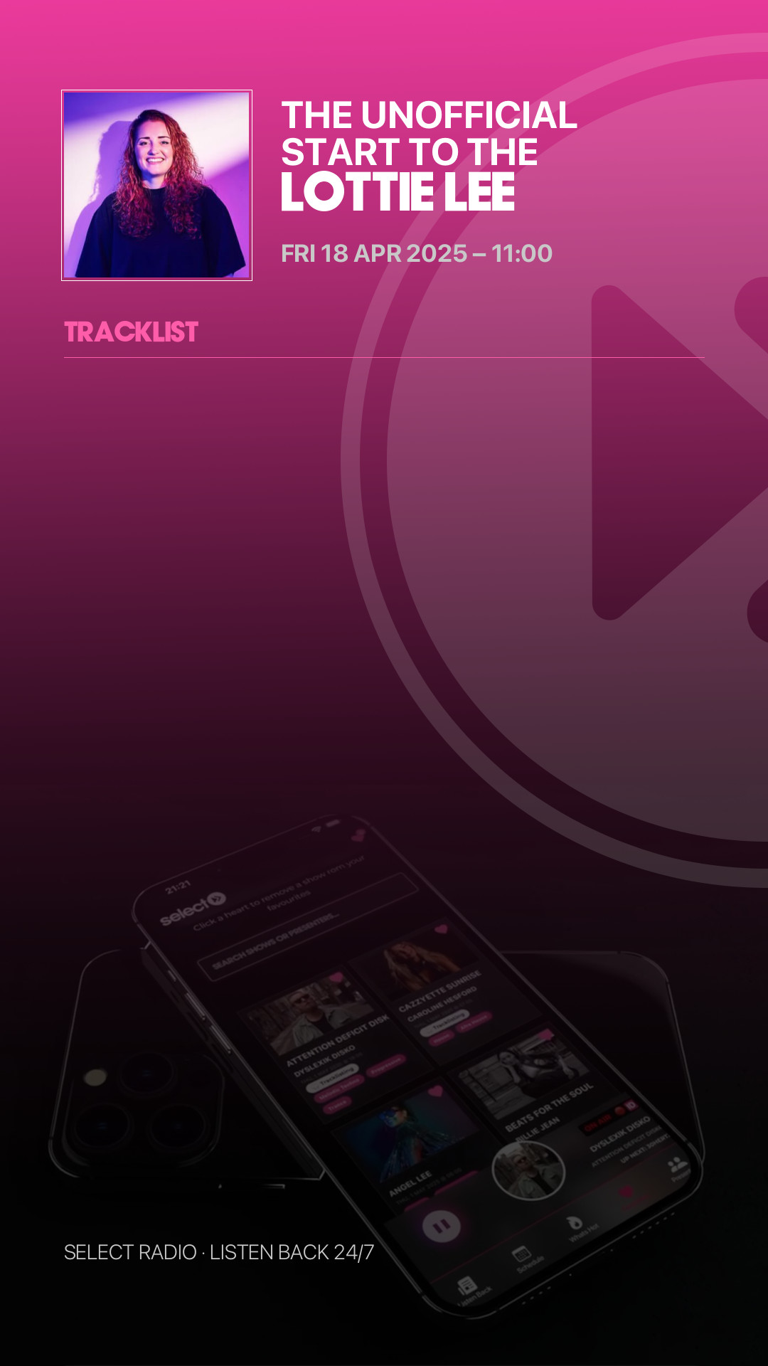 Tracklist Story Preview