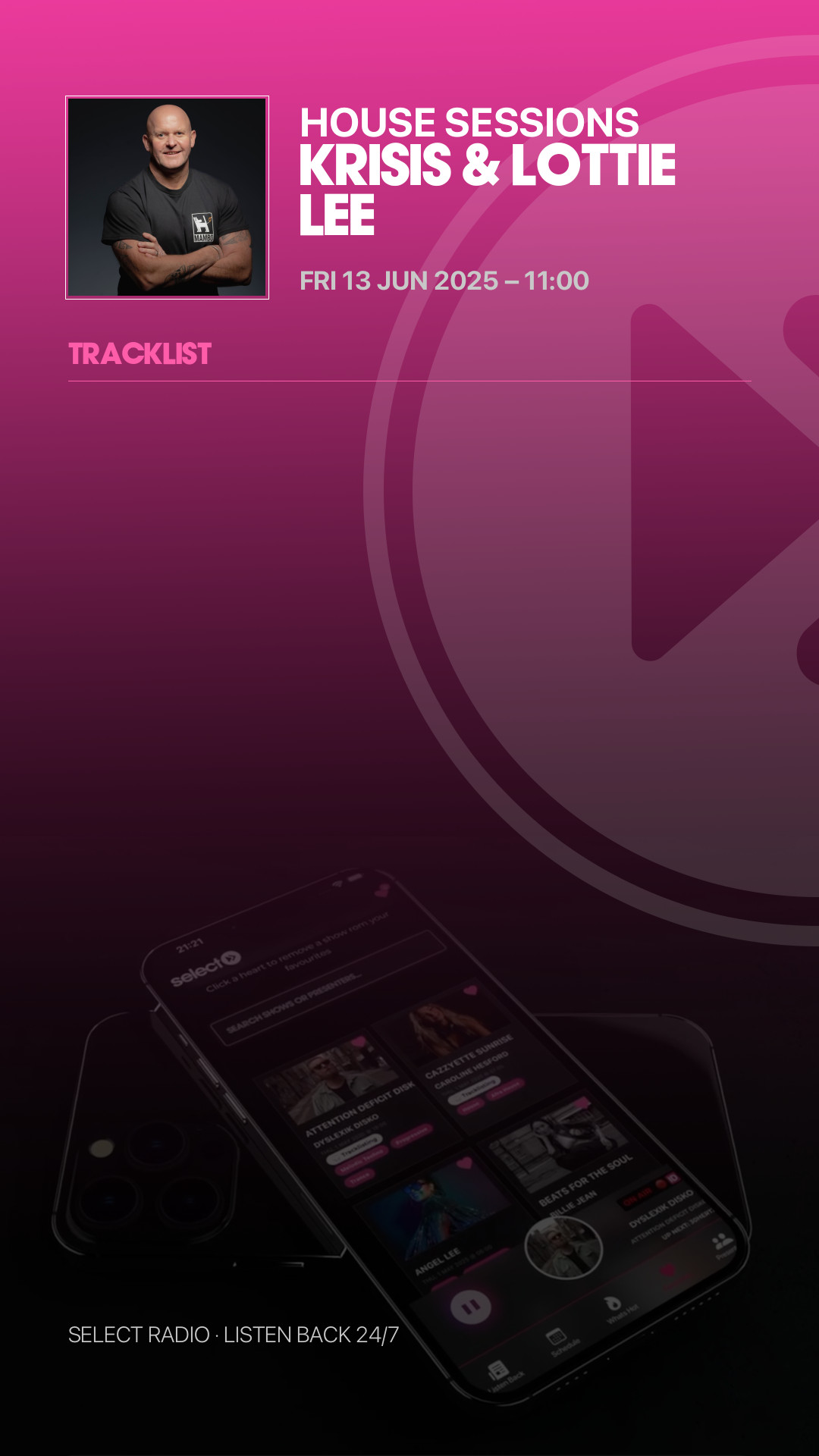 Tracklist Story Preview